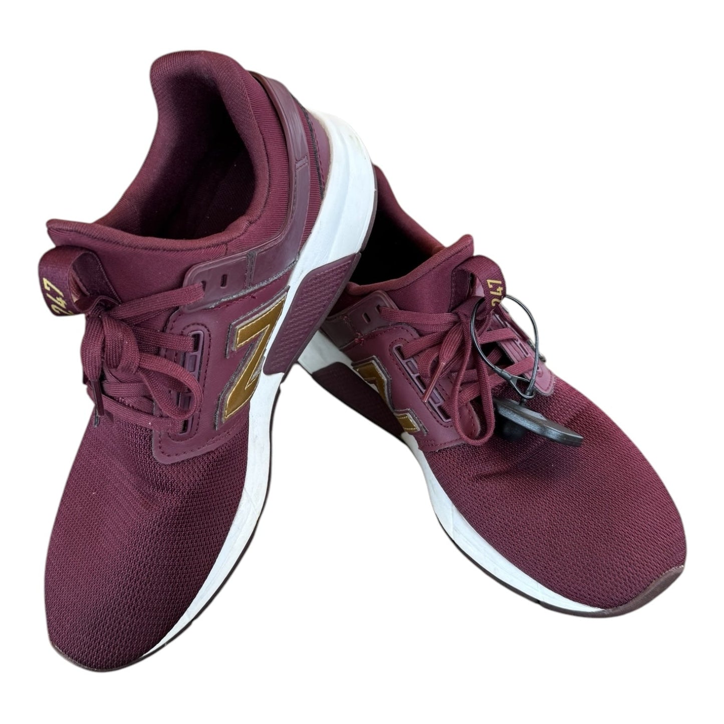 Shoes Athletic By New Balance In Maroon, Size: 9