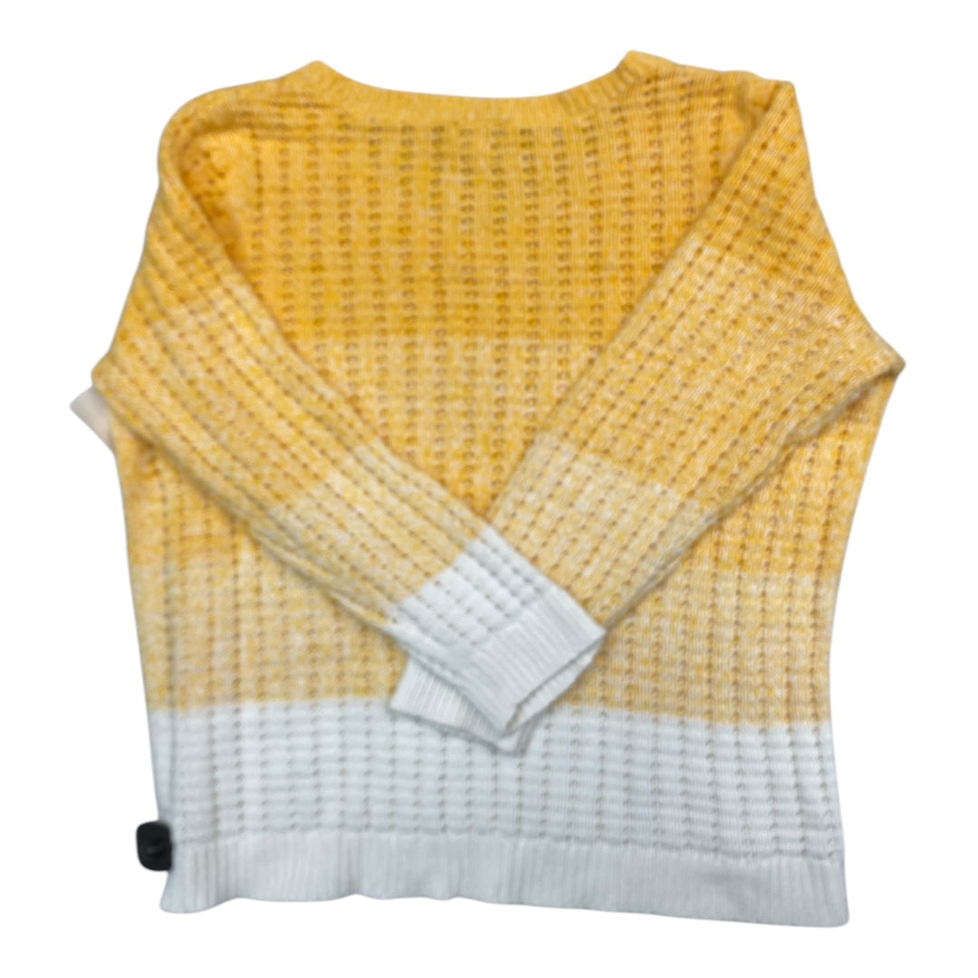 Sweater By Liz Claiborne In Yellow, Size: 3x