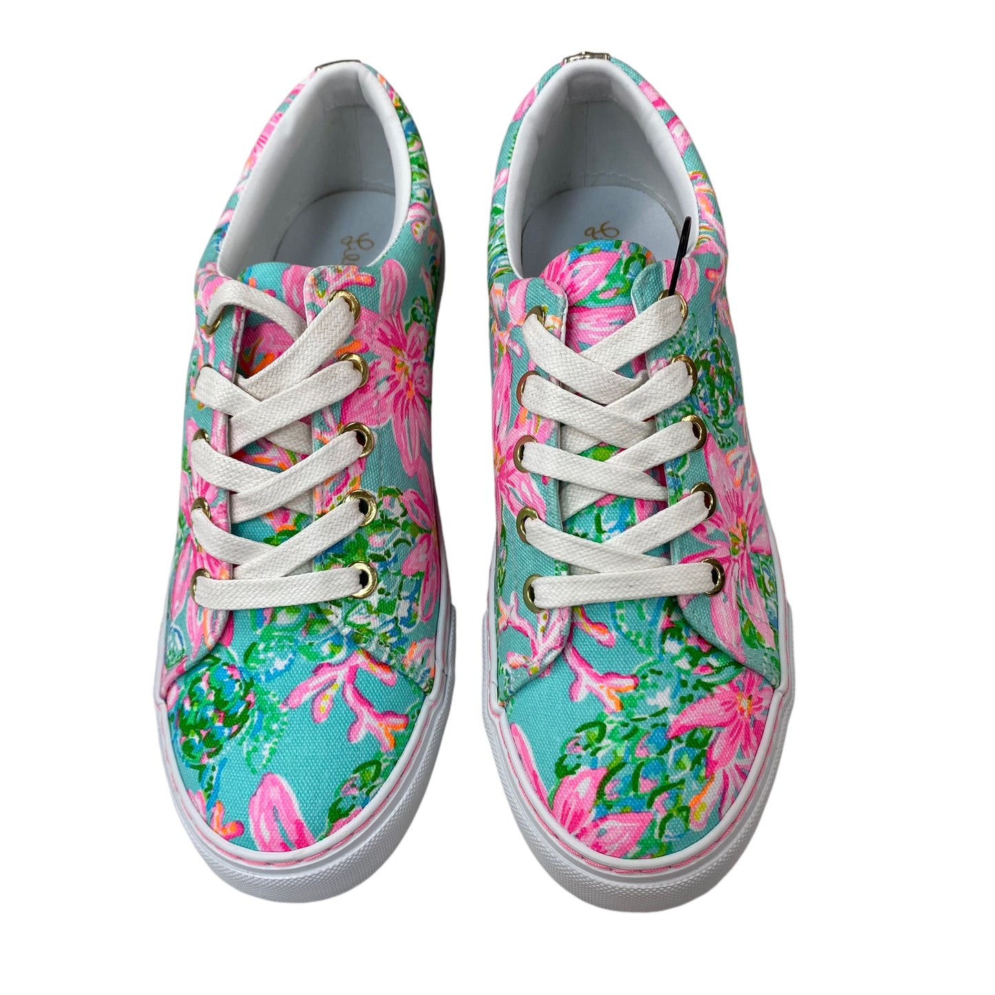 Shoes Designer By Lilly Pulitzer In Multi-colored, Size: 9