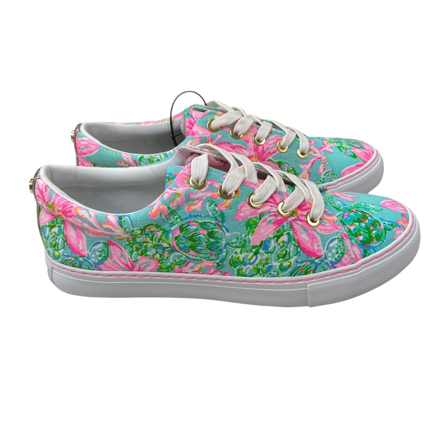 Shoes Designer By Lilly Pulitzer In Multi-colored, Size: 9