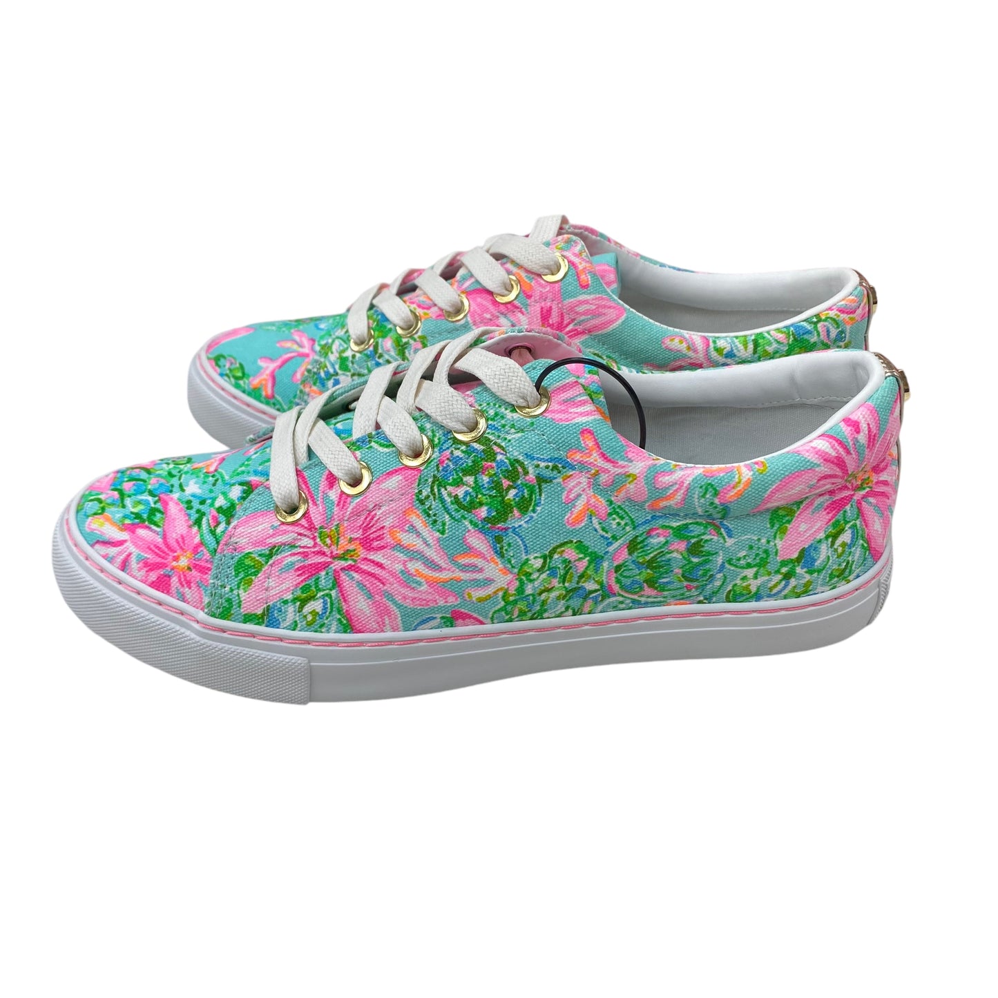 Shoes Designer By Lilly Pulitzer In Multi-colored, Size: 9