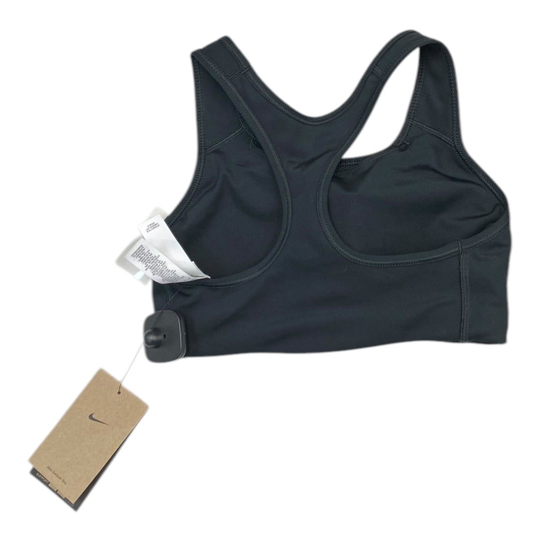 Athletic Bra By Nike In Black, Size: Xs