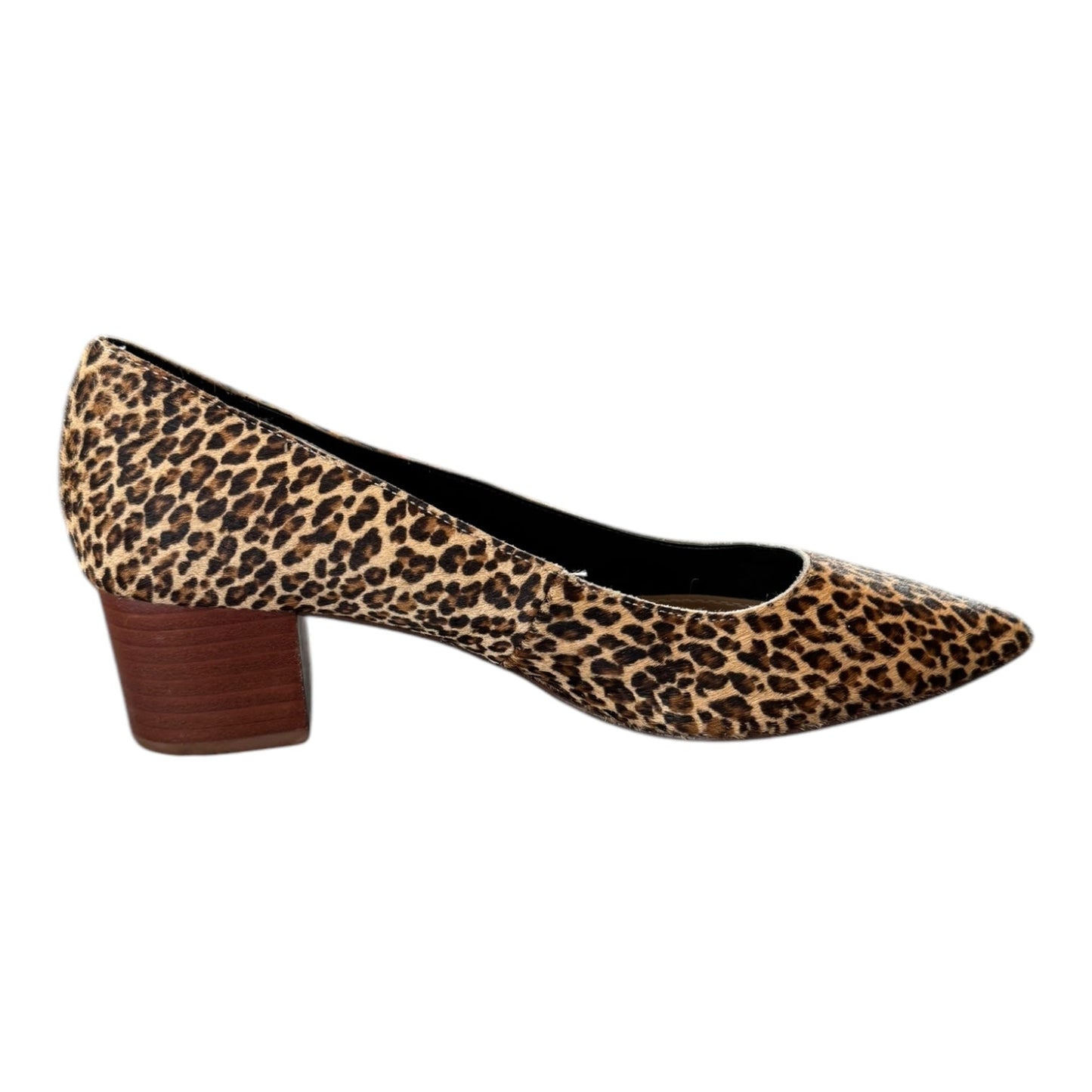 Shoes Heels Block By Crown Vintage In Animal Print, Size: 9