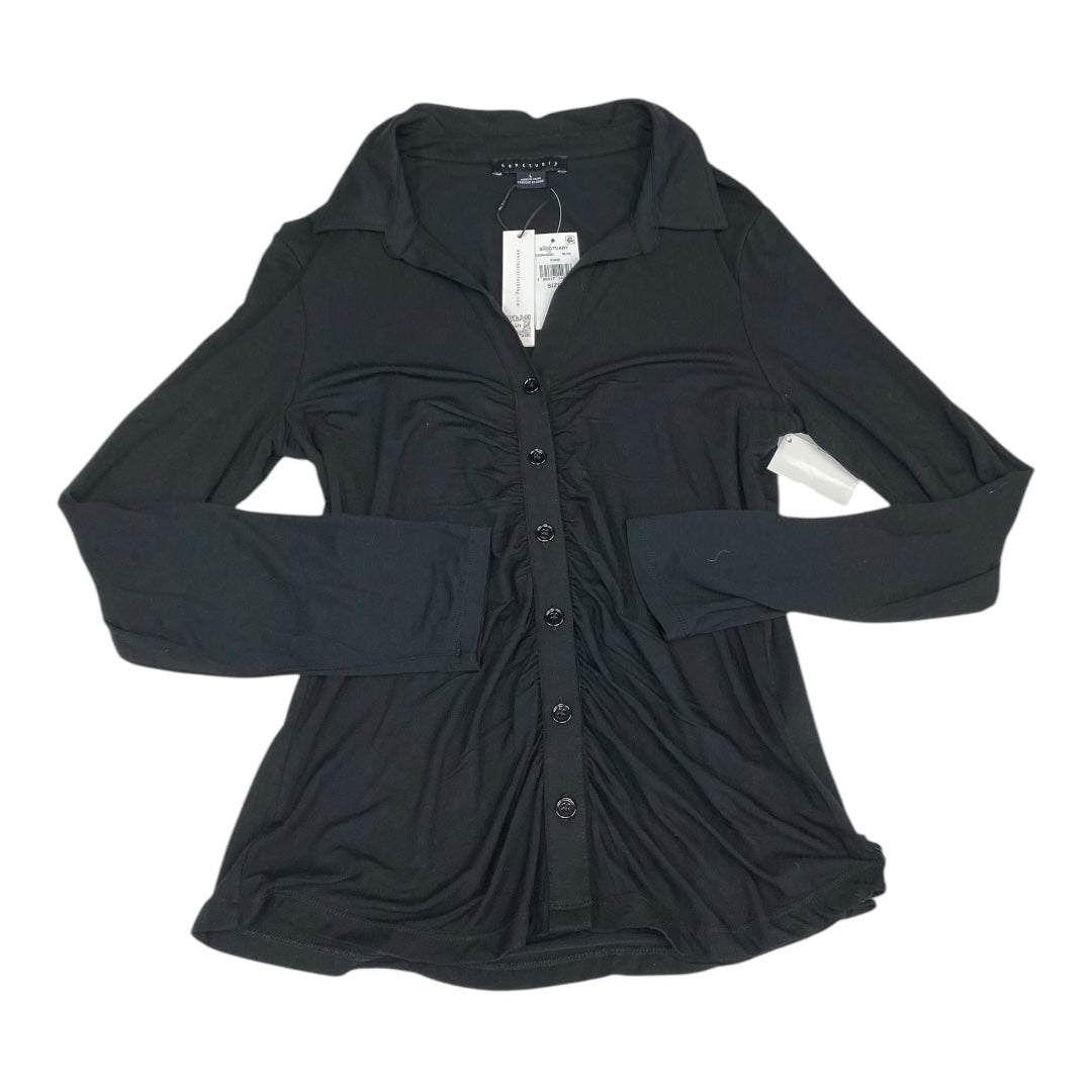 Top Long Sleeve By Sanctuary In Black, Size: L