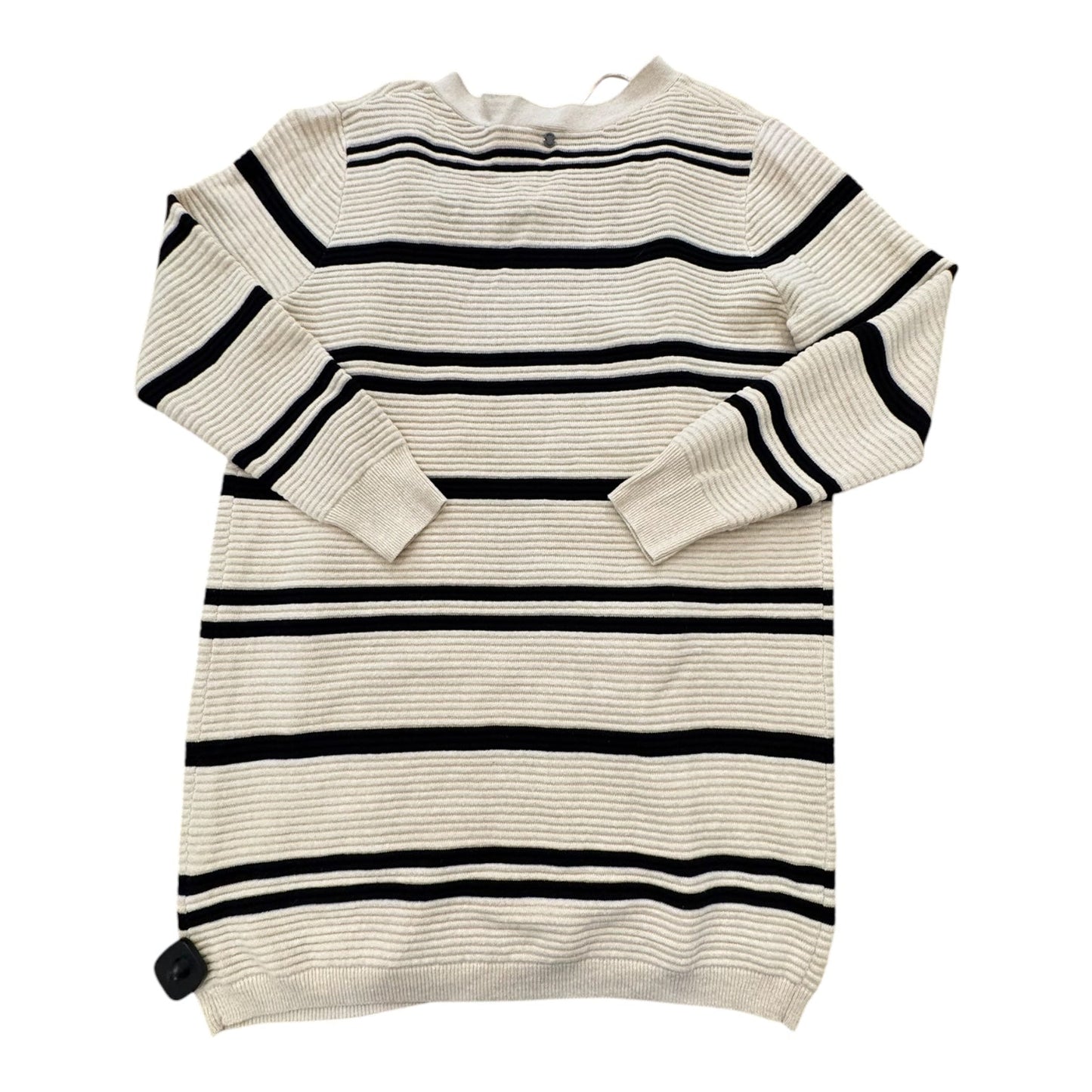 Sweater Cardigan By Roxy In Striped Pattern, Size: M