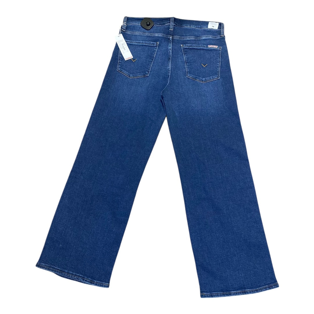 Jeans Straight By Hudson In Blue Denim, Size: 6