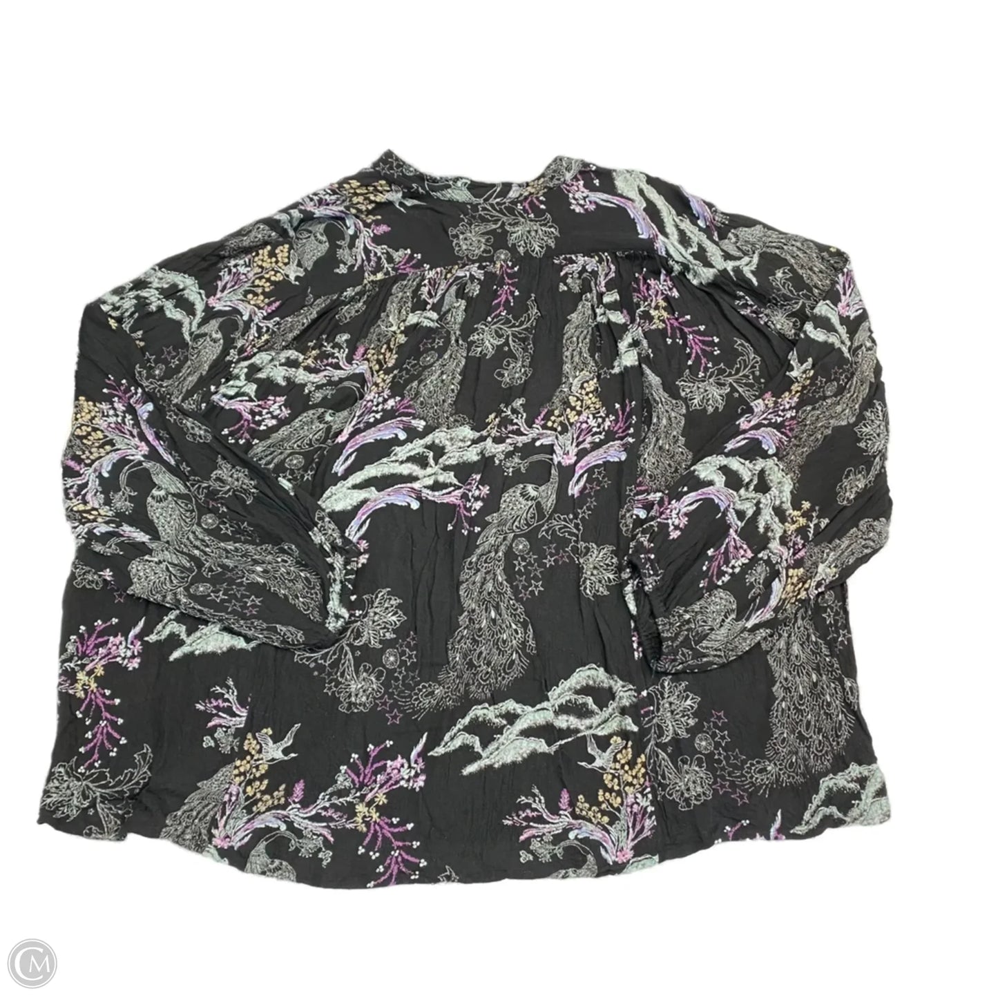 Top Long Sleeve By Free People In Multi-colored, Size: S