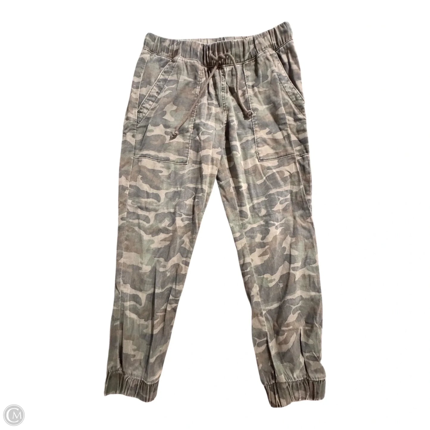 Pants Joggers By Bella Dahl In Camouflage Print, Size: S