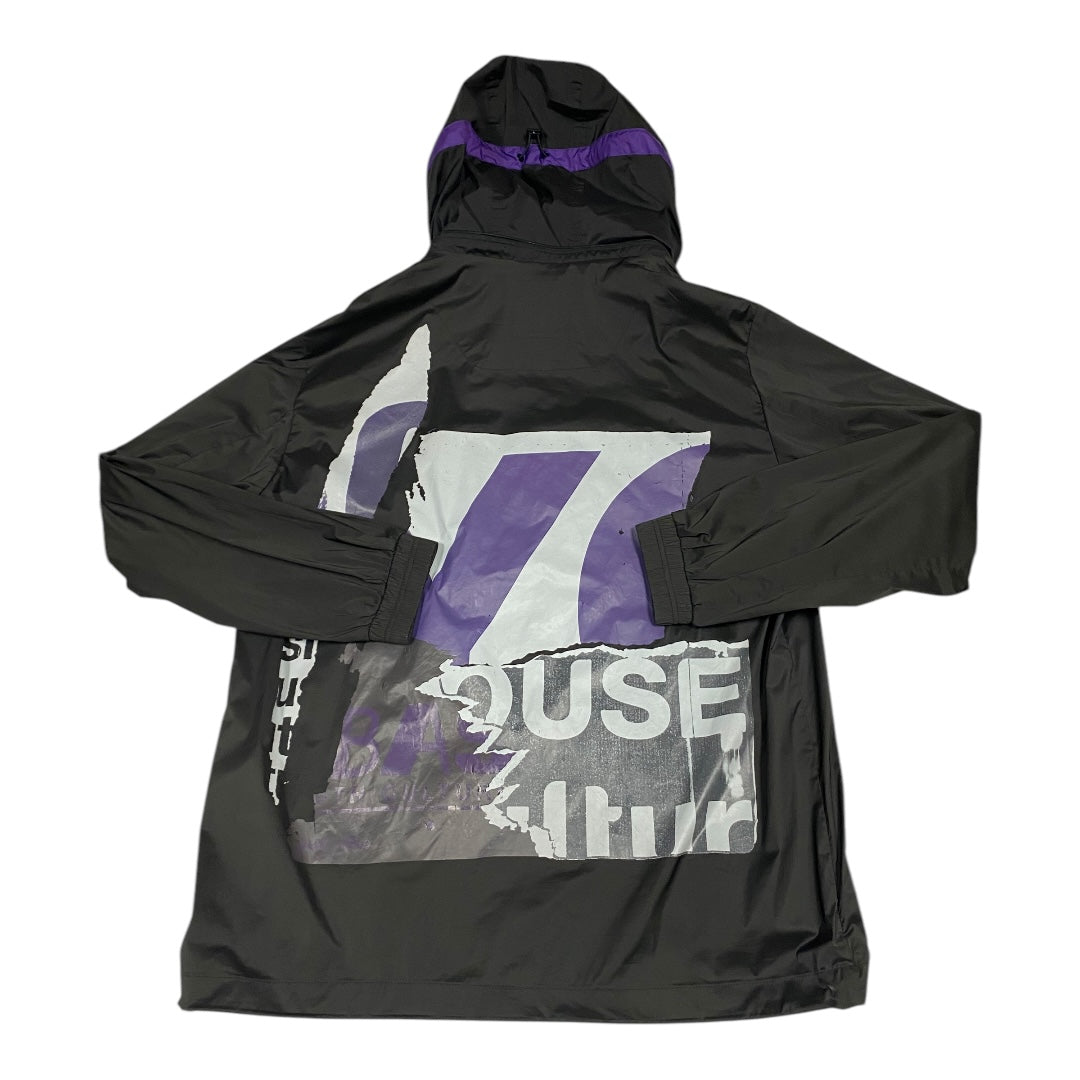 Jacket Windbreaker By BHM YOUTH CULTURE In Black, Size: S