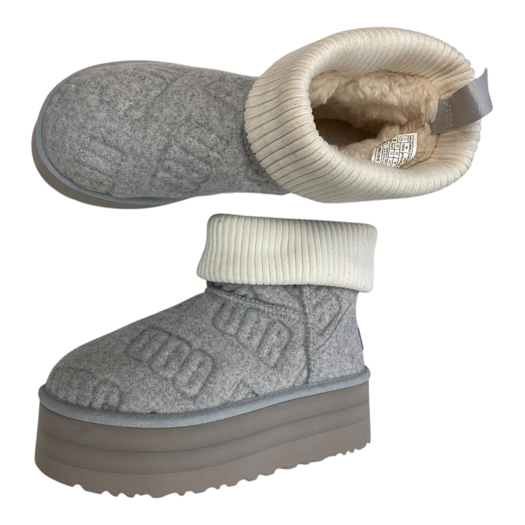 Shoes Heels Platform By Ugg In Grey, Size: 6