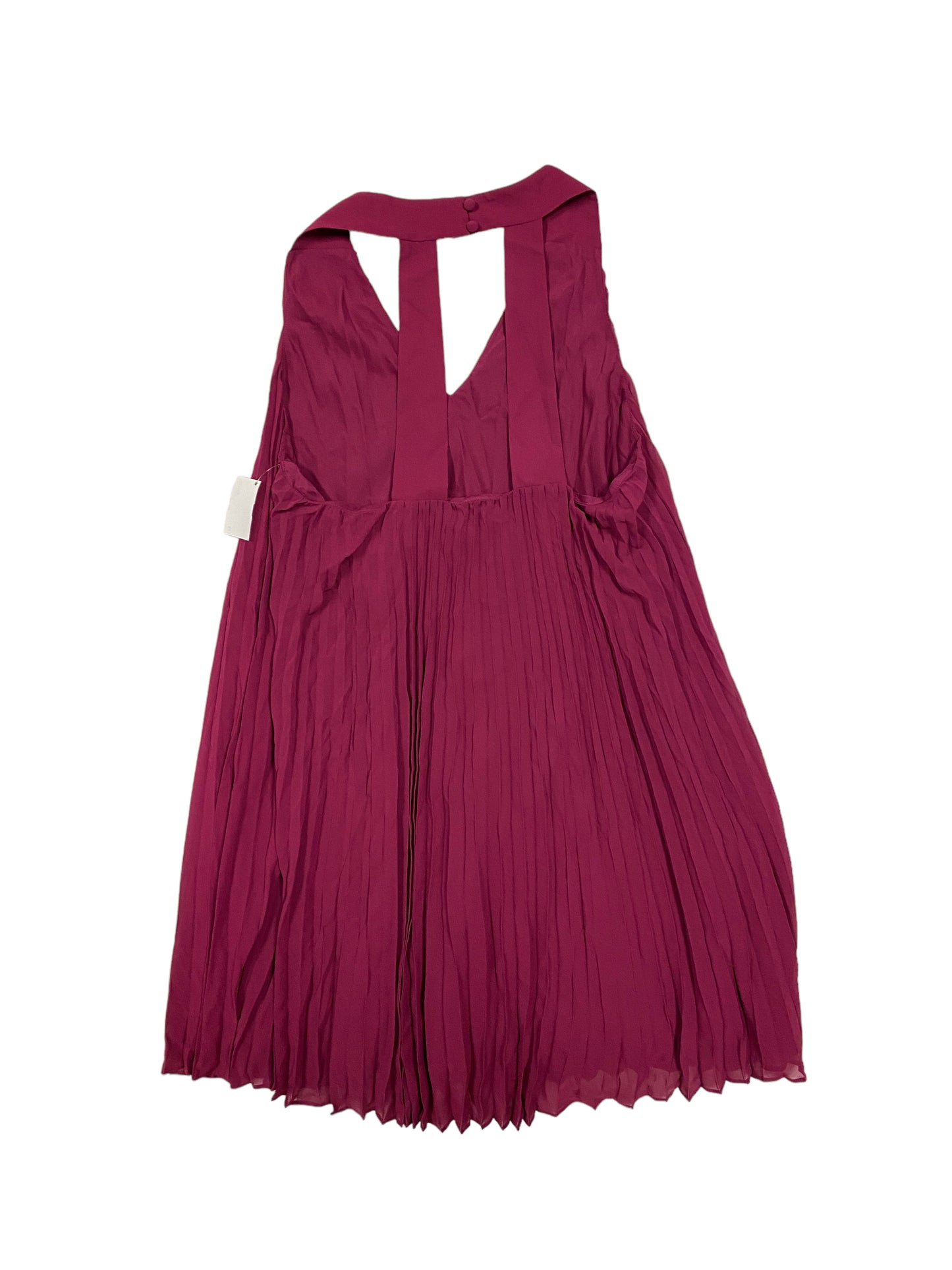 Purple Dress Party Midi Banana Republic, Size M