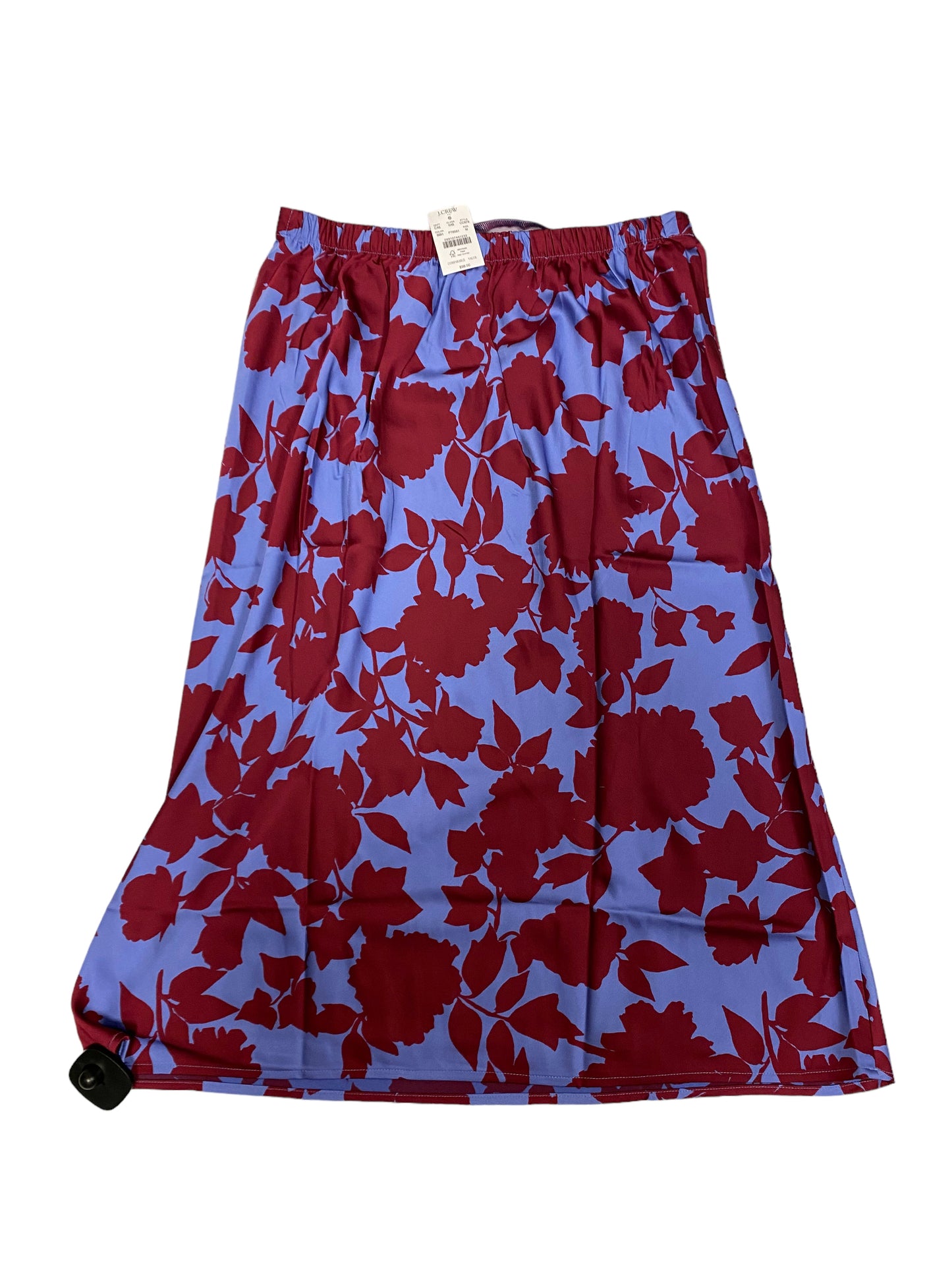 Skirt Maxi By J. Crew In Blue & Pink, Size: M