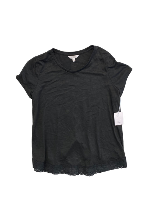 Black Top Short Sleeve Lc Lauren Conrad, Size Xl