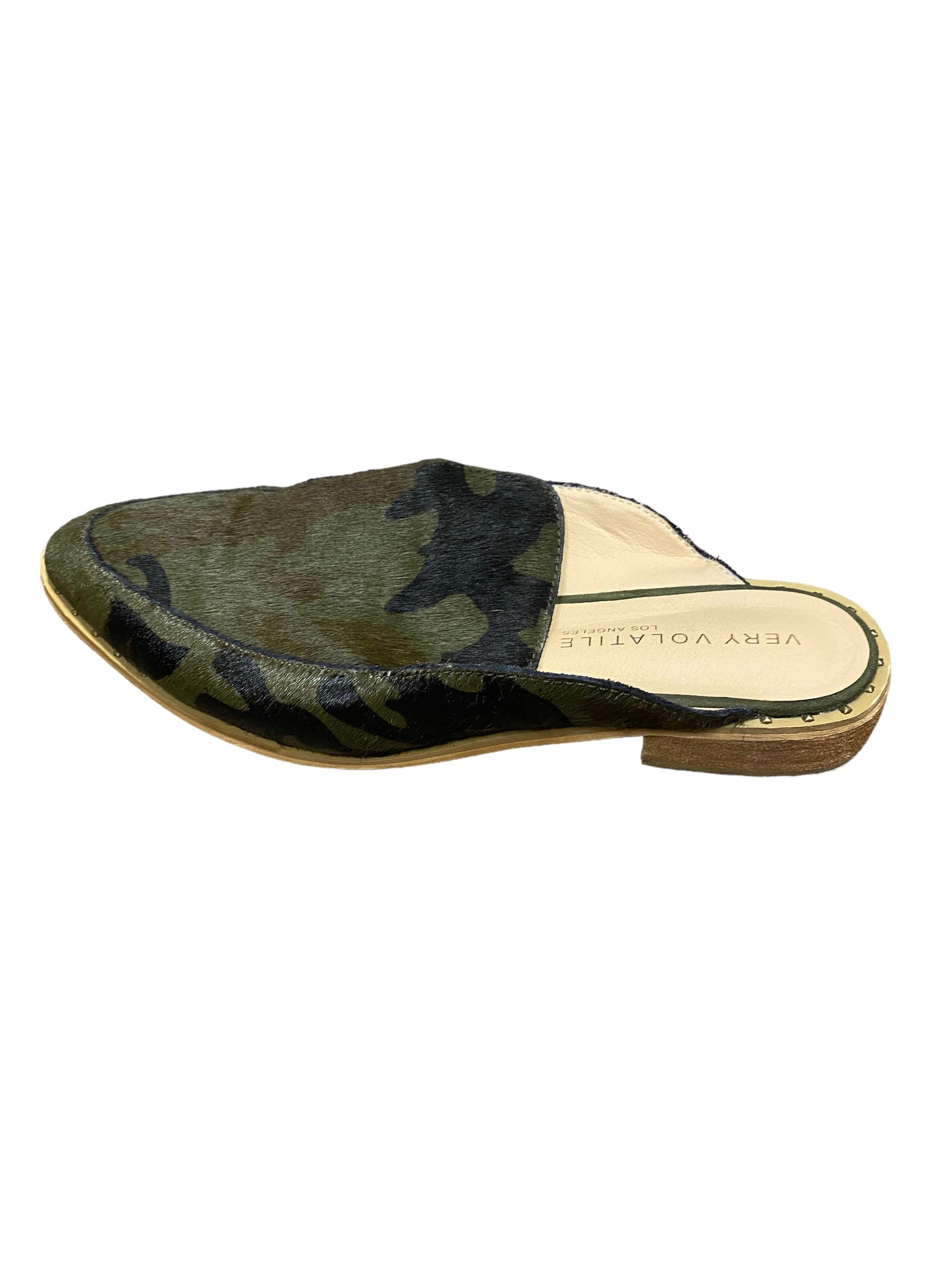 Camouflage Print Shoes Flats Very Volatile, Size 10