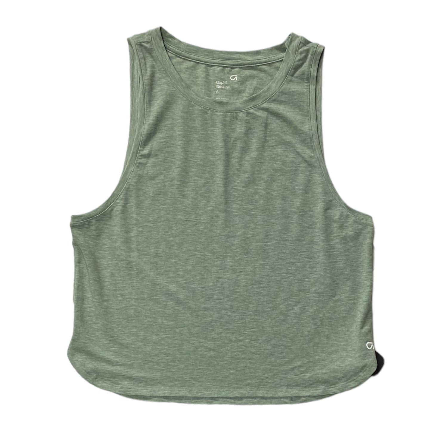 Green Athletic Tank Top Gapfit, Size S