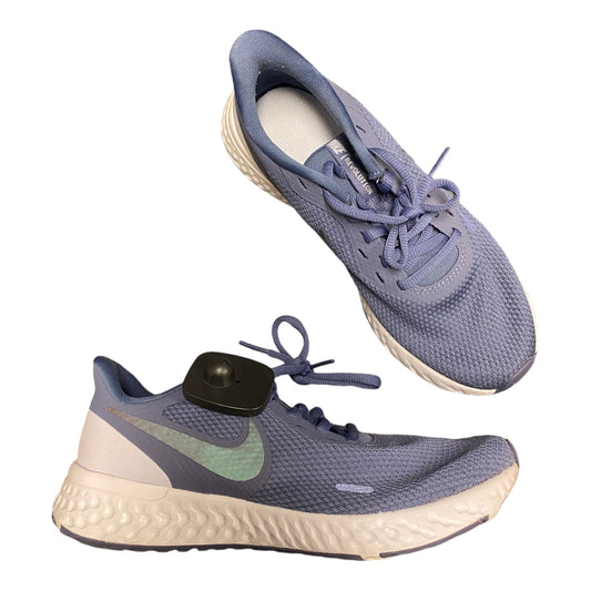 Blue Shoes Athletic Nike, Size 7