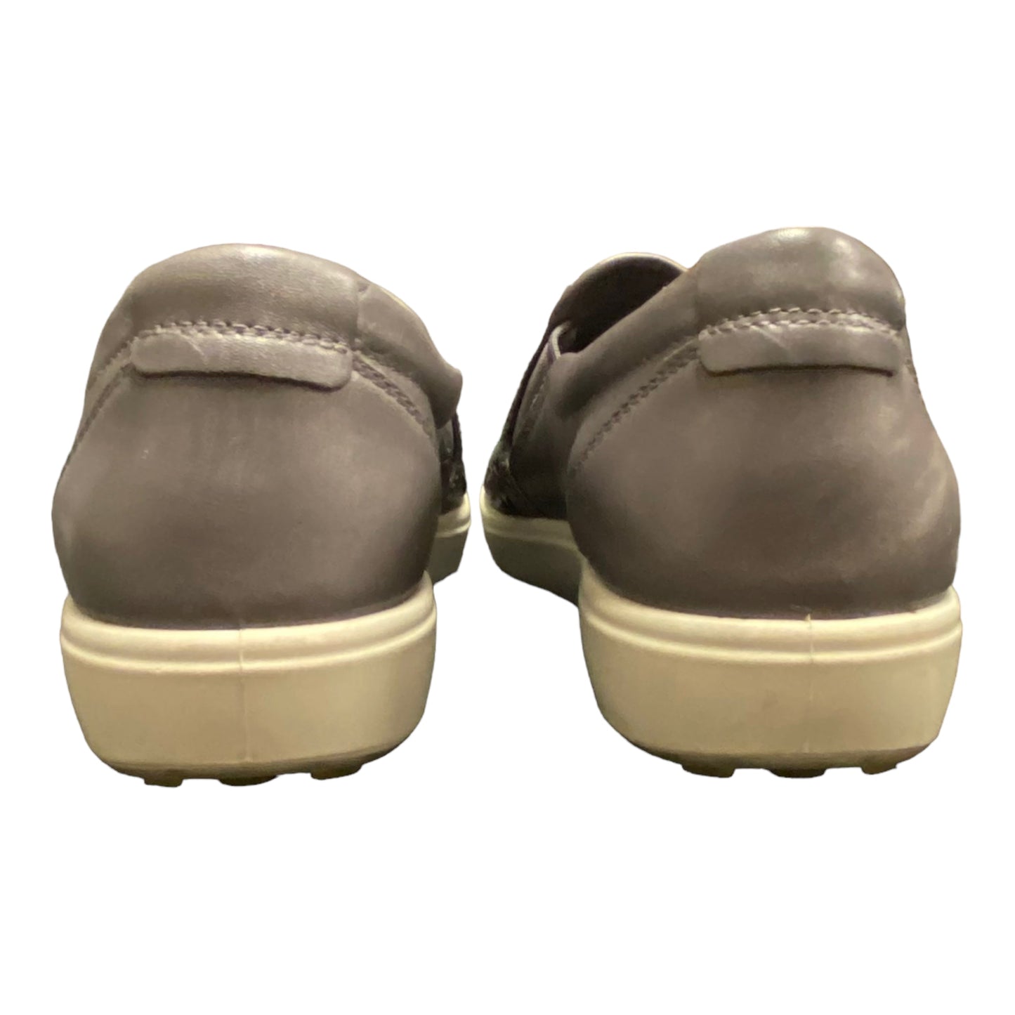 Grey Shoes Flats Ecco, Size 8.5