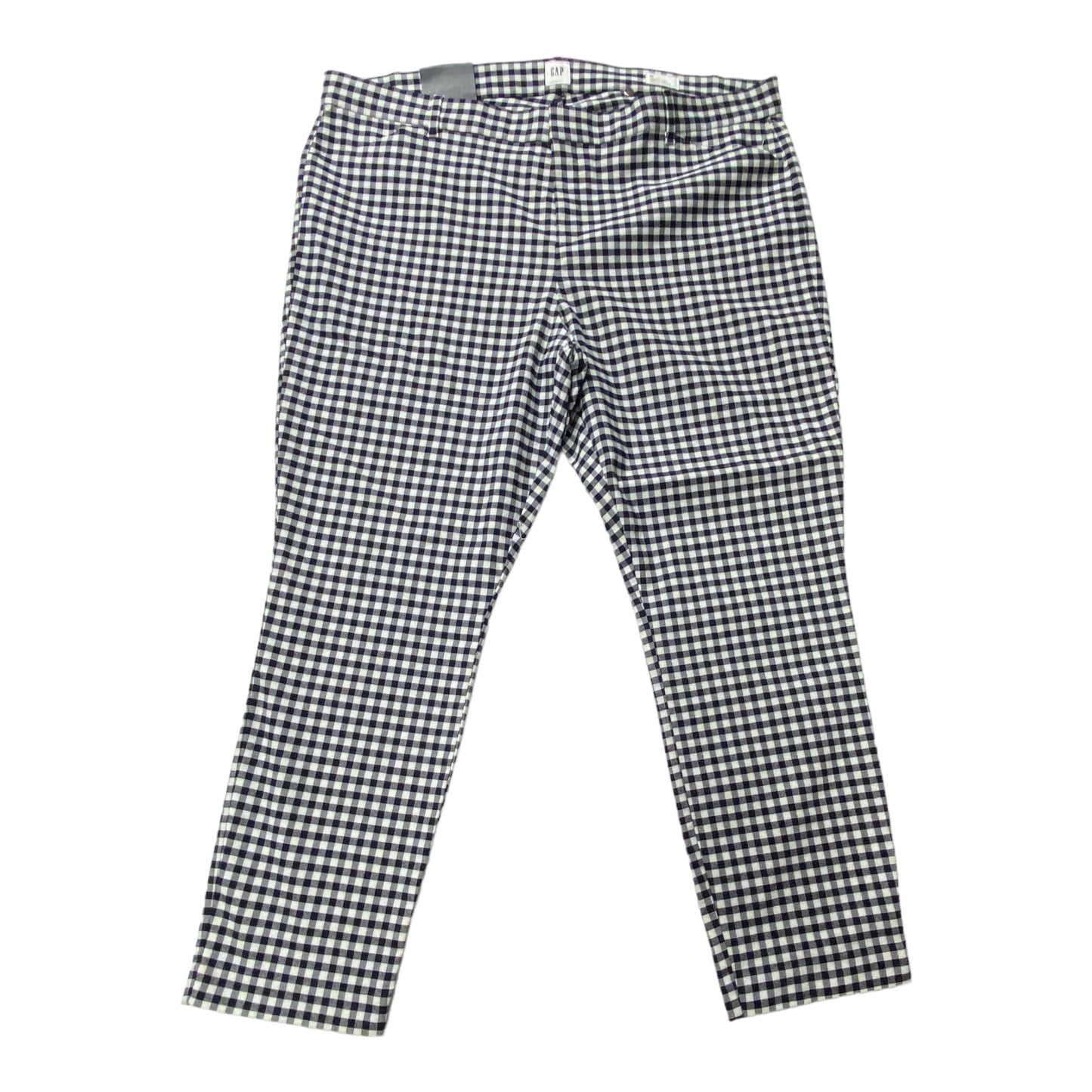 Blue & White Pants Cropped Gap, Size 20