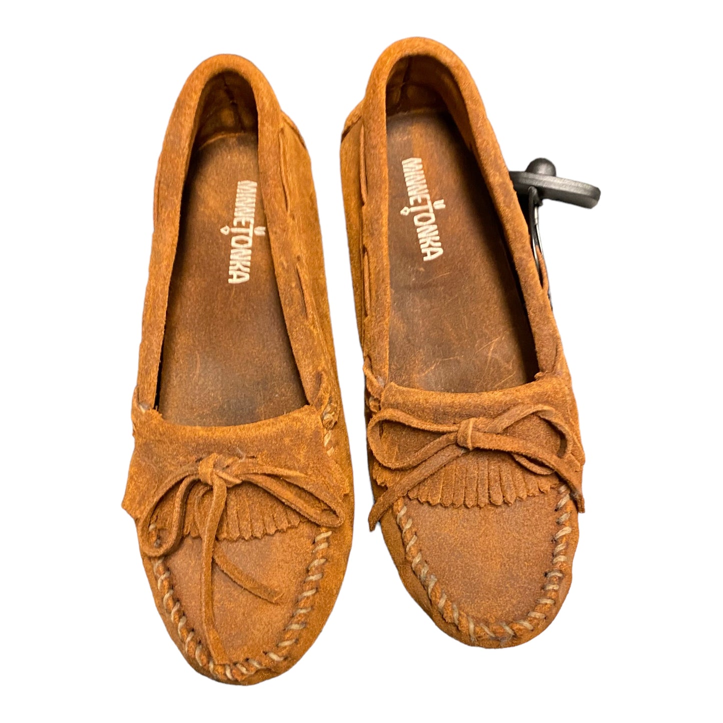 Brown Shoes Flats Minnetonka, Size 8.5
