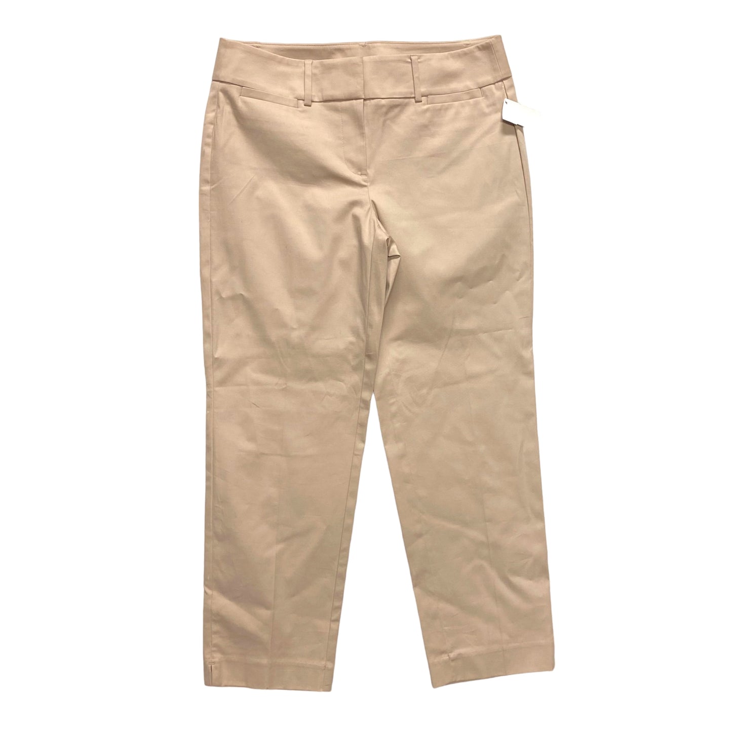 Pants Cropped By Ann Taylor In Tan, Size: 4