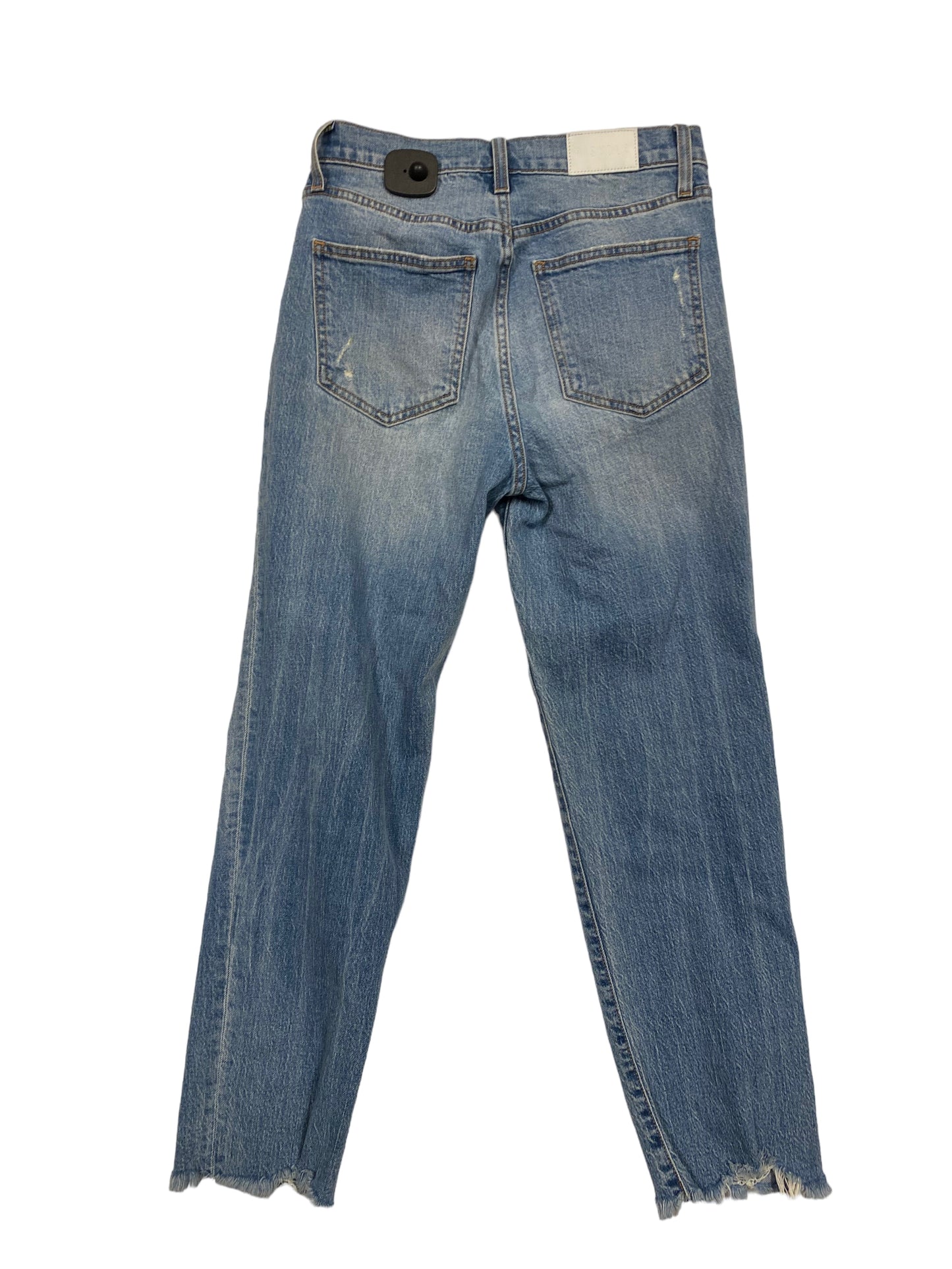 Jeans Straight By Pistola In Blue Denim, Size: 4