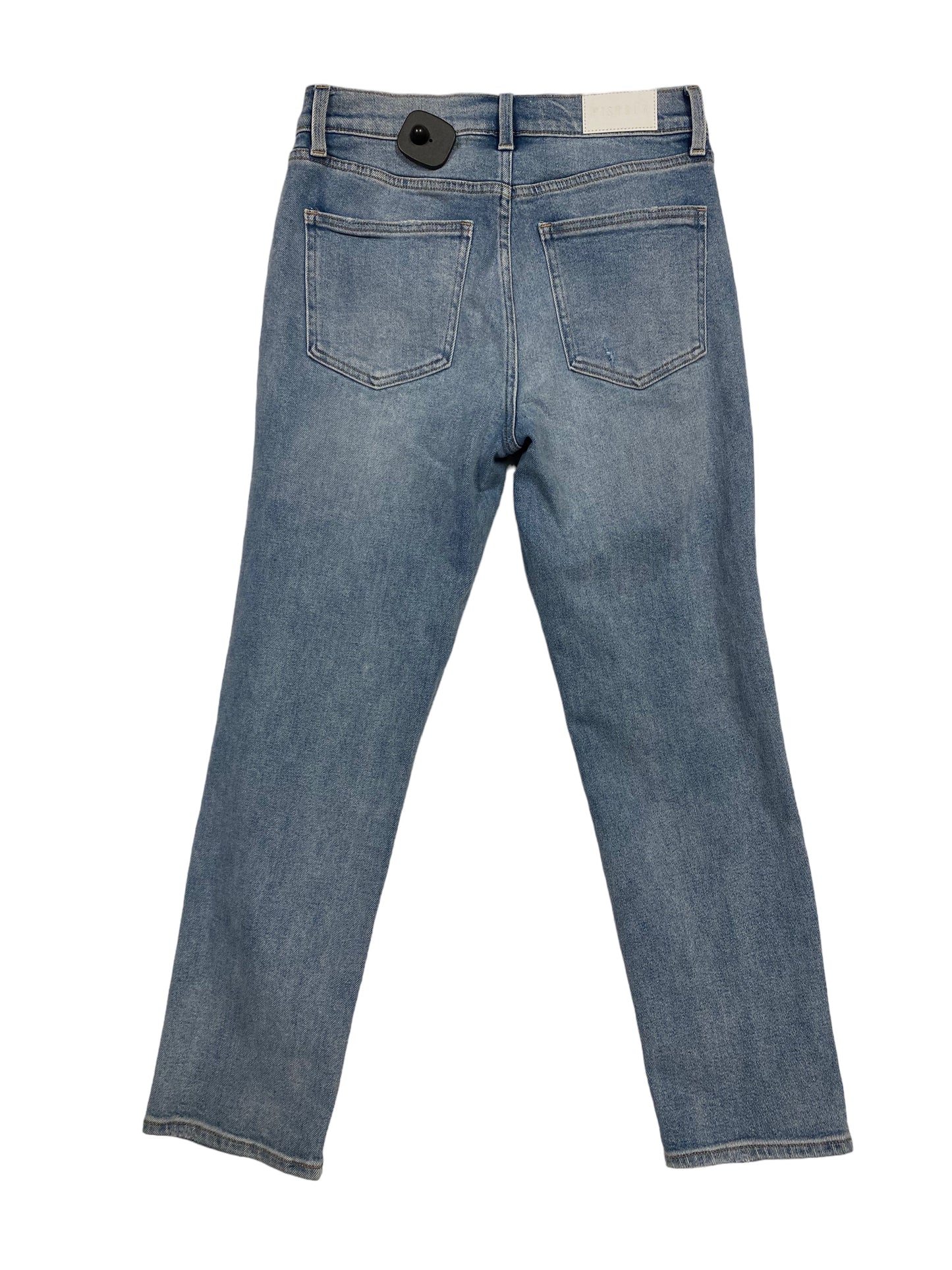 Jeans Straight By Pistola In Blue Denim, Size: 4