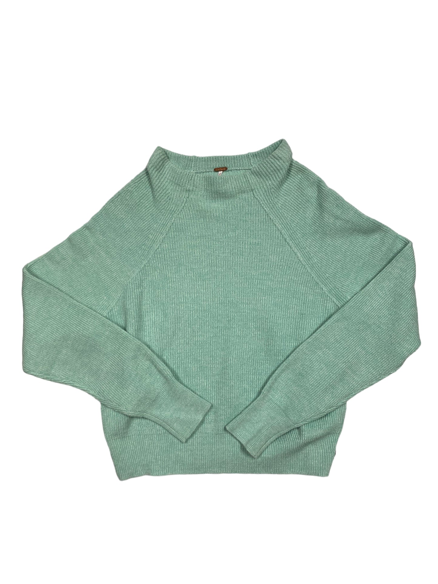 Sweater By Free People In Green, Size: Xl