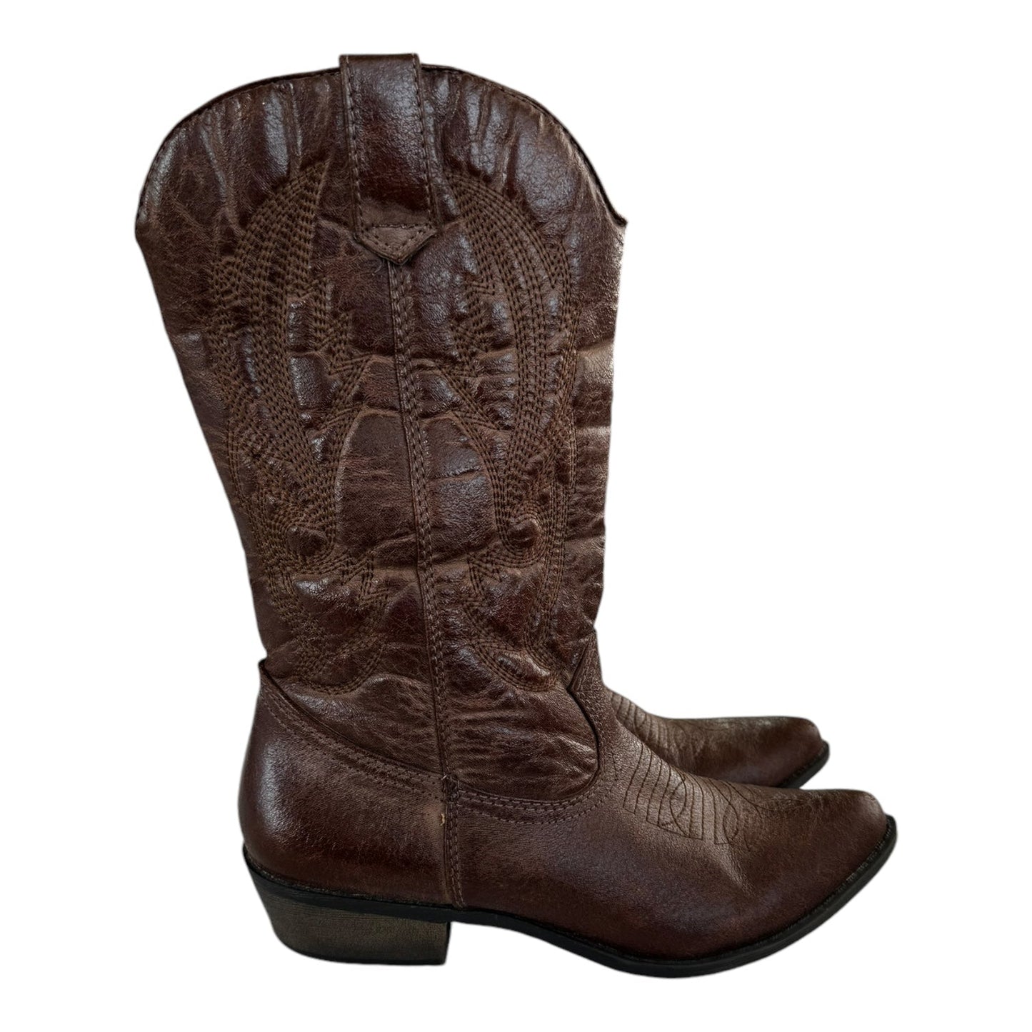 Boots Western By Coconuts In Brown, Size: 6.5