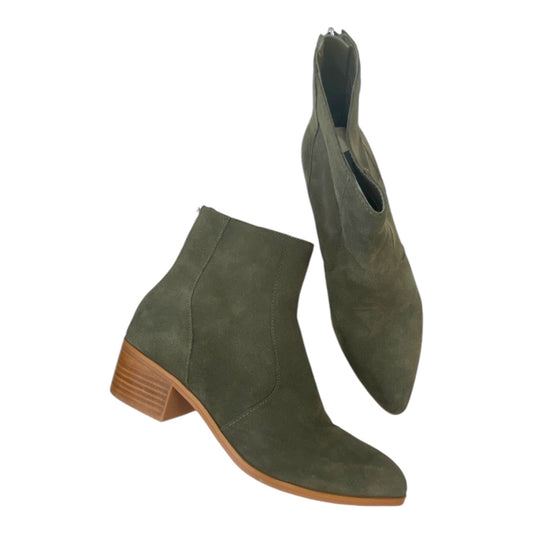 Boots Ankle Heels By Dolce Vita In Green, Size: 9