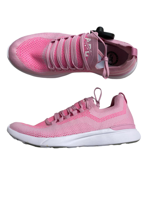 Shoes Athletic By APL In Pink, Size: 9.5