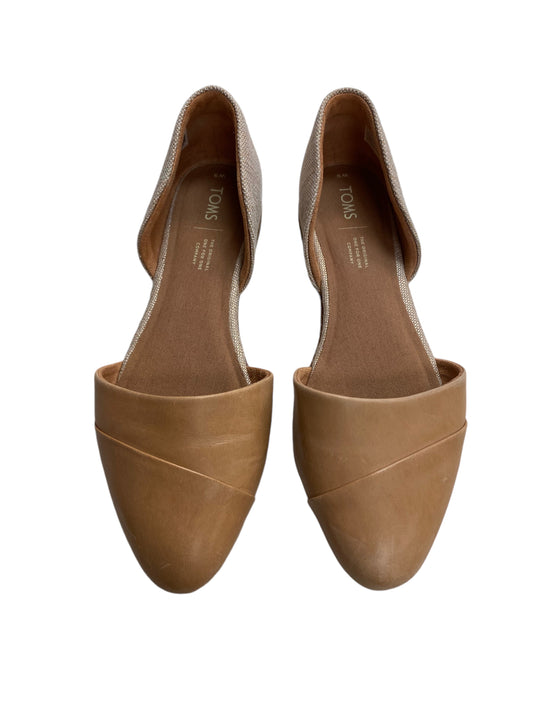 Shoes Flats By Toms In Tan, Size: 9