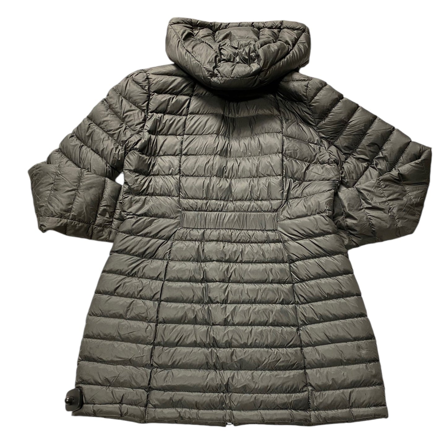 Coat Puffer & Quilted By Halifax Traders In Grey, Size: M