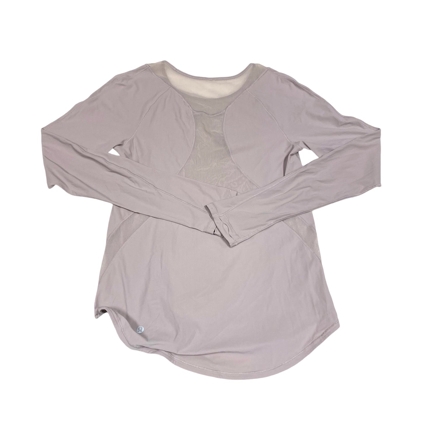 Athletic Top Long Sleeve Crewneck By Lululemon In Mauve, Size: 8