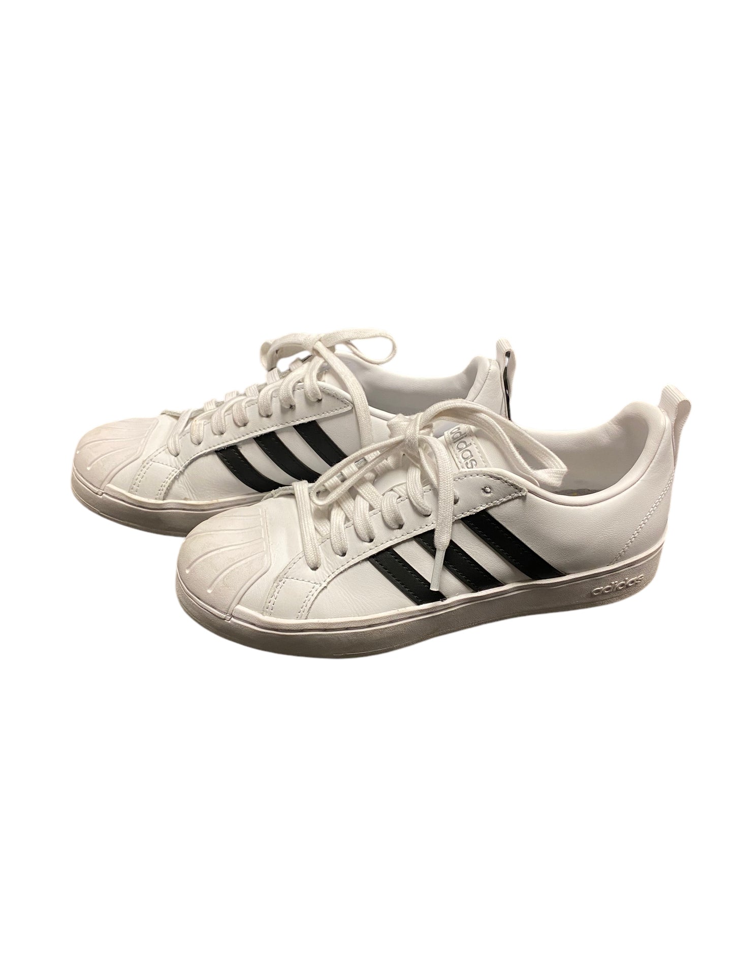 Shoes Sneakers By Adidas In Black & White, Size: 7