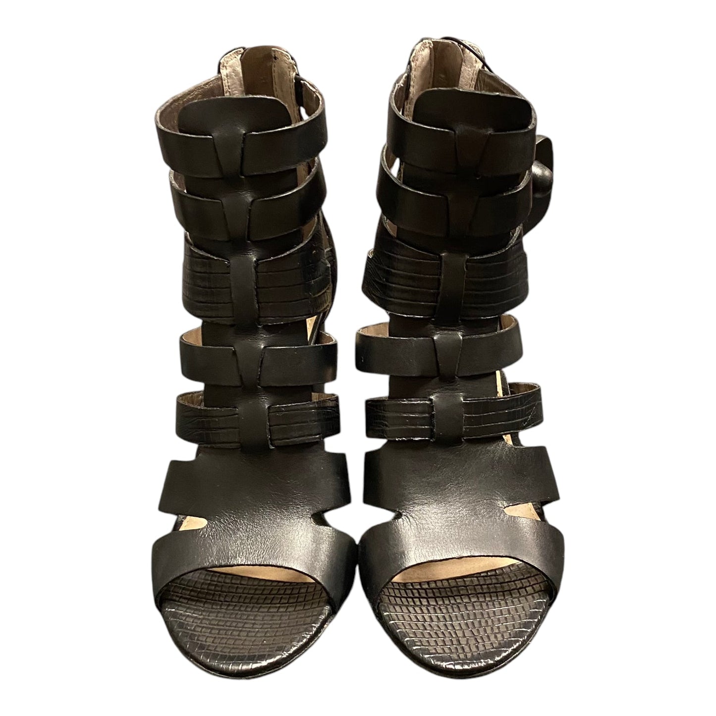 Sandals Heels Block By Sam Edelman In Black, Size: 7.5