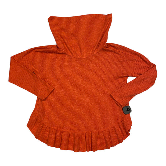 Top Long Sleeve By Maeve In Orange, Size: Xs