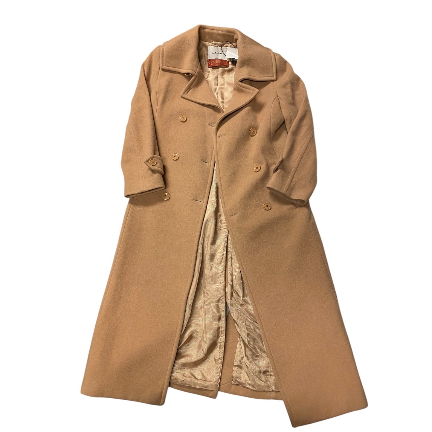 Coat Peacoat By Babaton In Tan, Size: M