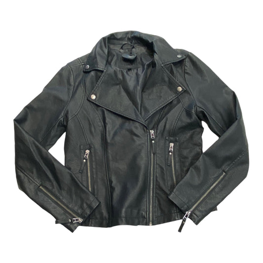 Jacket Moto By Max Studio In Black, Size: M