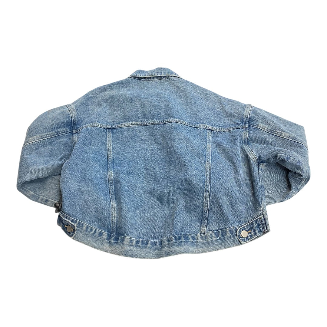 Jacket Denim By Cmc In Blue Denim, Size: S