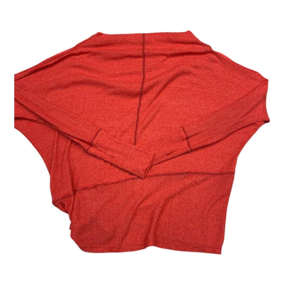 Top Long Sleeve By We The Free In Orange, Size: L