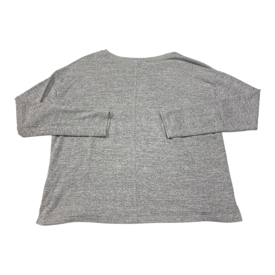 Top Long Sleeve By Gap In Grey, Size: M