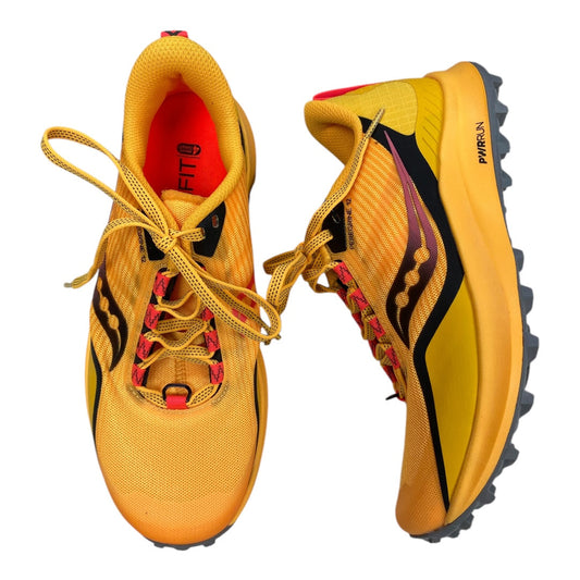 Shoes Athletic By Saucony In Yellow, Size: 7