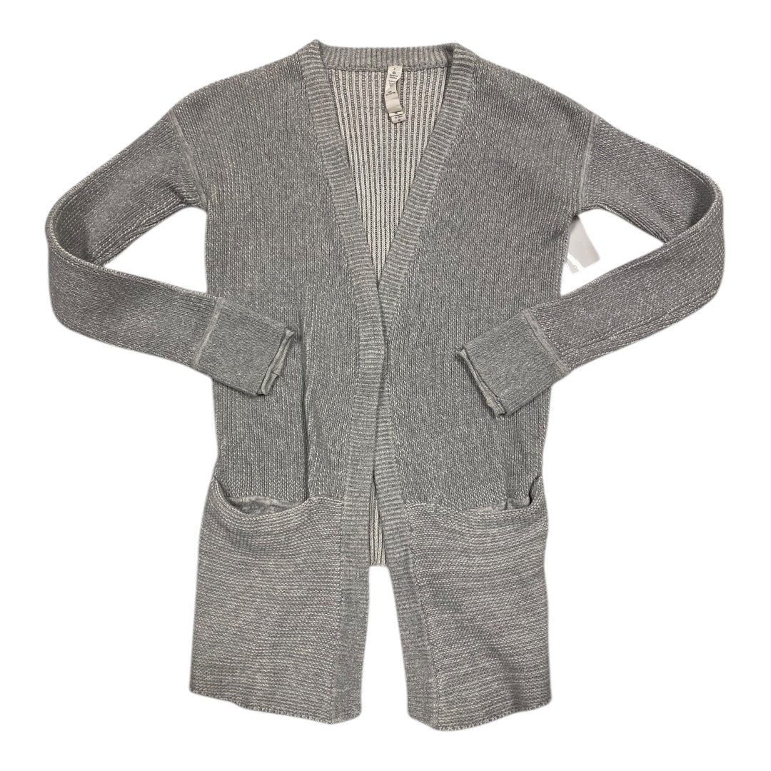 Sweater Cardigan Designer By Lululemon In Grey, Size: 2