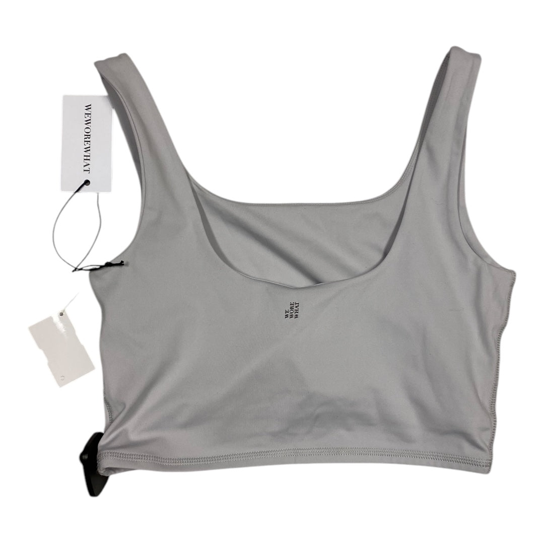 Athletic Bra By weworewhat In Grey, Size: S