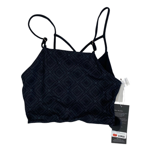 Athletic Bra By Cmc In Black & Grey, Size: S