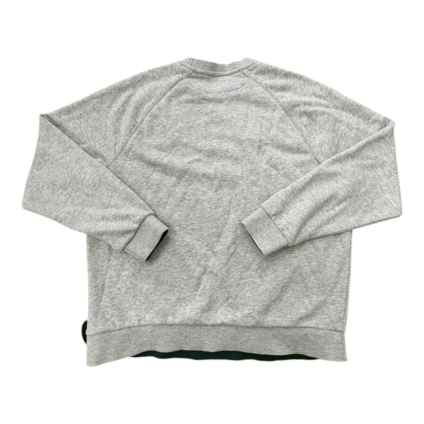 Sweatshirt Crewneck By Lacoste In Grey, Size: S