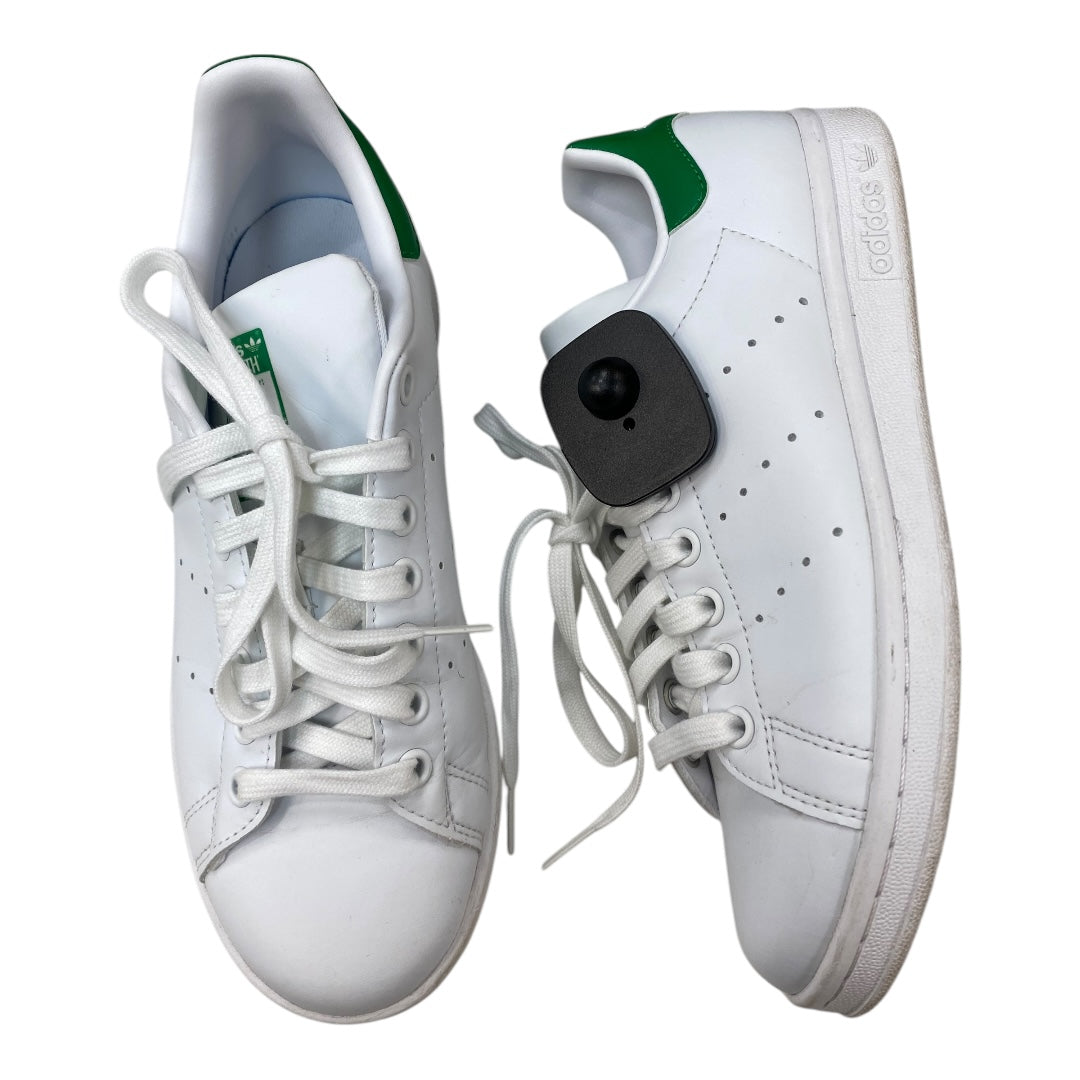 Shoes Sneakers By Adidas In Green & White, Size: 7.5