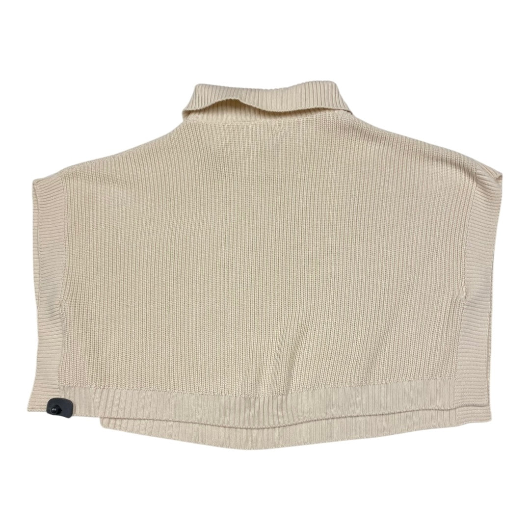 Poncho By Loft In Cream, Size: M