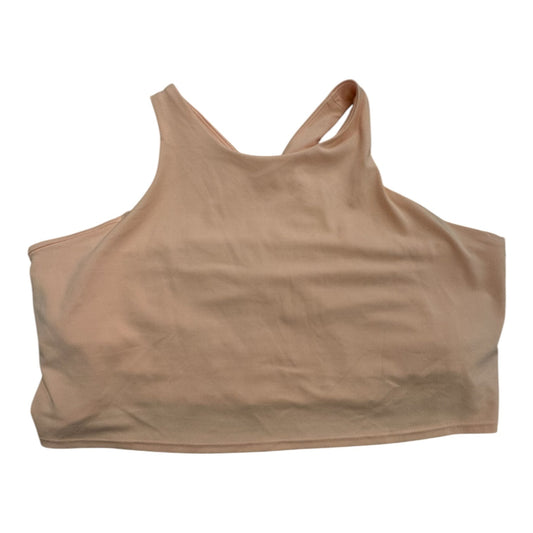 Athletic Bra By Athleta In Peach, Size: 3x