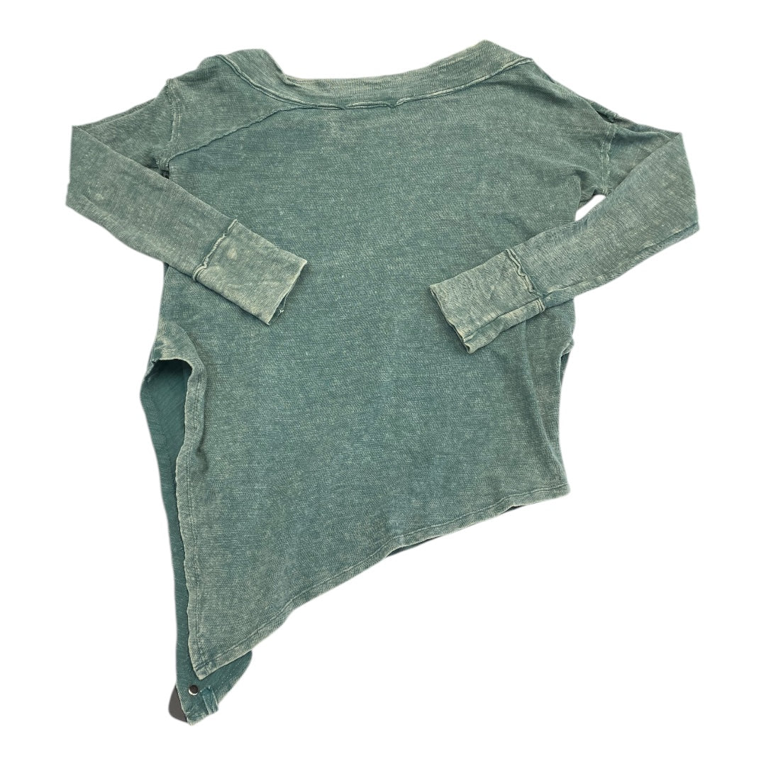 Top Long Sleeve By We The Free In Green, Size: S